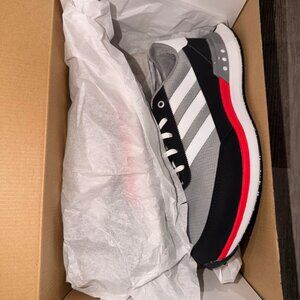 Adidas Men's S2G 24 Wide Spikeless Shoes, Grey Three/Footwear White/Black, 9